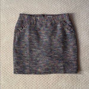 LOFT Patterned Skirt